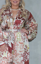 Palazzo beige paisley - PALAZZO XL Boutiquemirel 