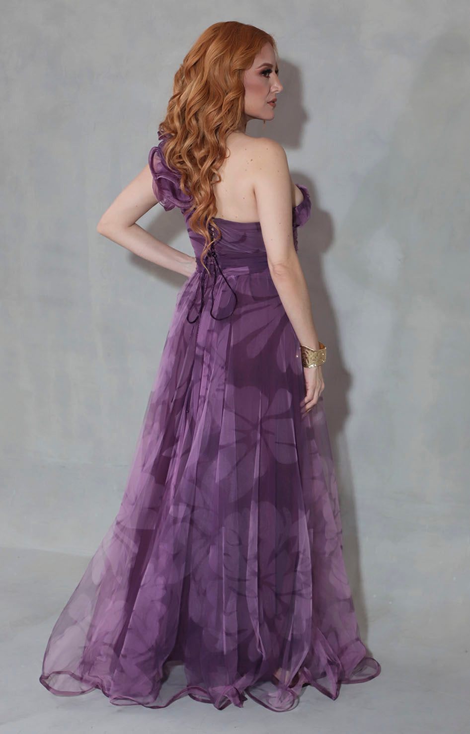 Vestido de gala morado - VESTIDO Boutiquemirel 