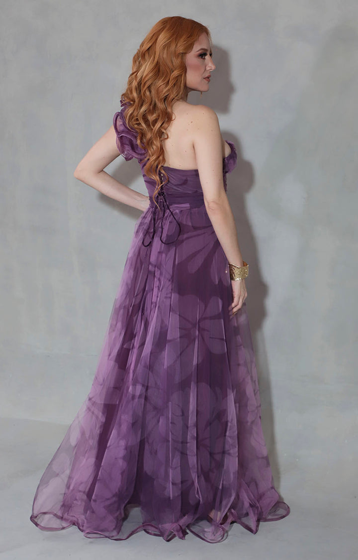 Vestido de gala morado - VESTIDO Boutiquemirel 