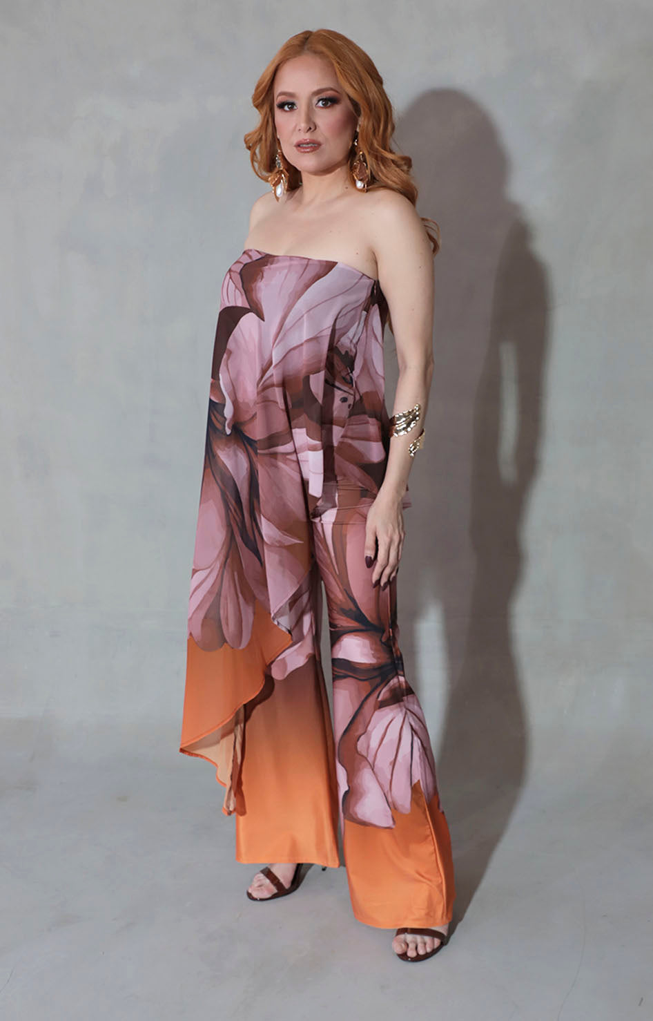 Palazzo strapless magenta - PALAZZO Boutiquemirel 