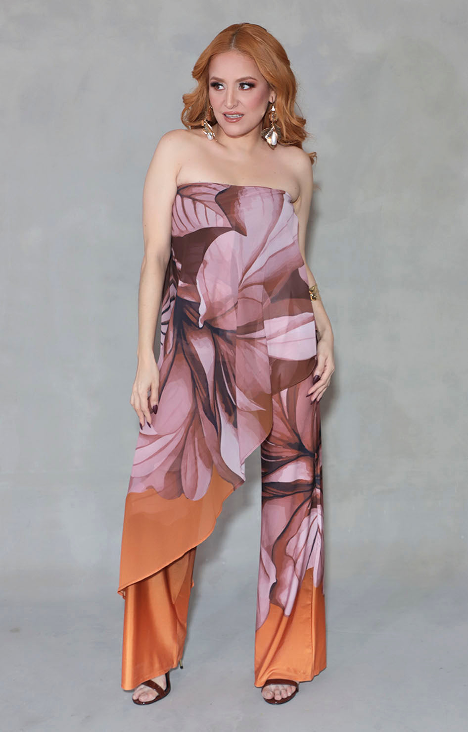 Palazzo strapless magenta - PALAZZO Boutiquemirel 