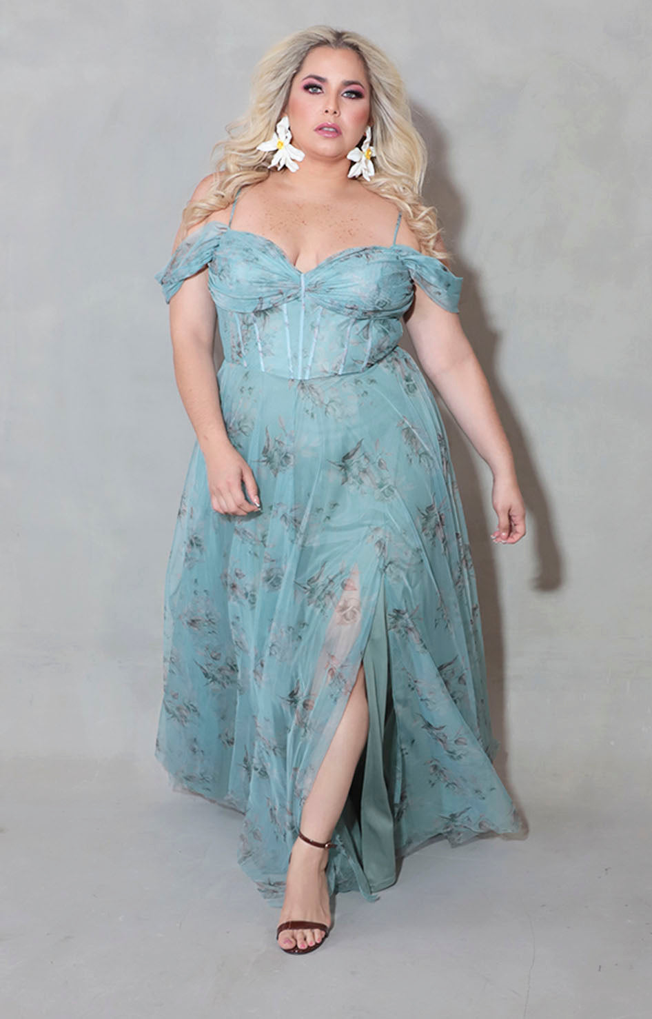 Vestido verde de gala - VESTIDO XL Boutiquemirel 