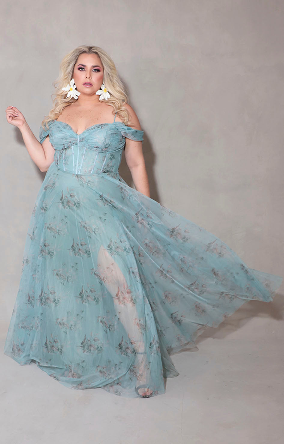 Vestido verde de gala - VESTIDO XL Boutiquemirel 