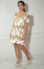 Vestido de encaje en flores - VESTIDO Boutiquemirel 