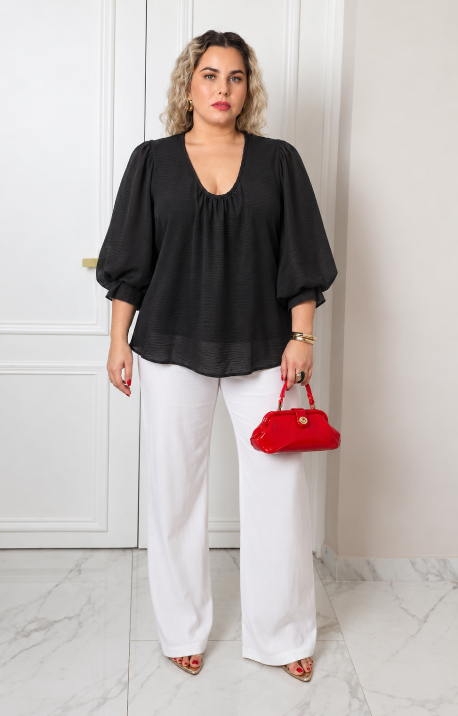 Blusa negra