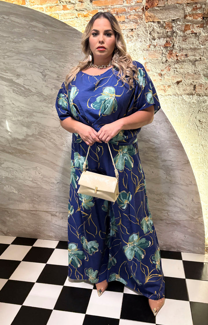 Conjunto azul tropical - CONJUNTO Boutiquemirel 