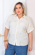 Blusa con bordado