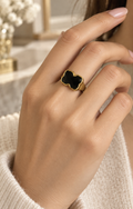 Anillo de oso negro