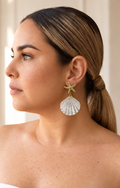 Aretes largos de mar