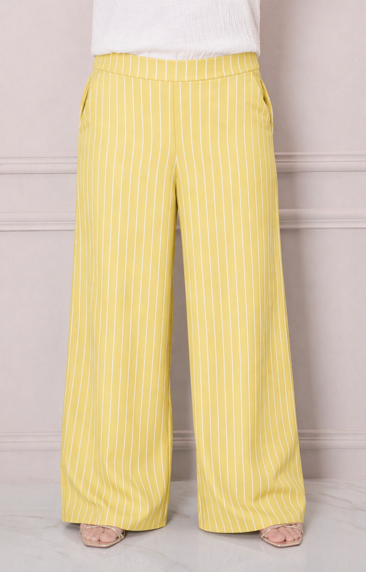 Pantalon recto de rayas - PANTALON CURVY Boutiquemirel 