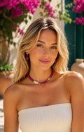 Set de perlas de color - SET COLLAR PIEDRA NATURAL Boutiquemirel 