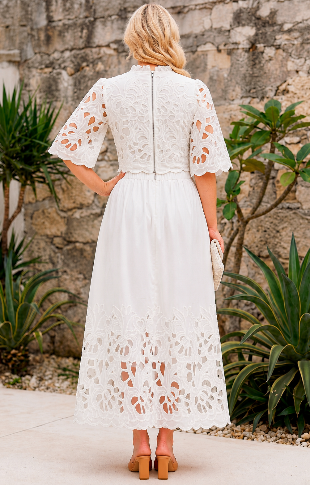 Conjunto con guipur - CONJUNTO REGULAR Boutiquemirel 