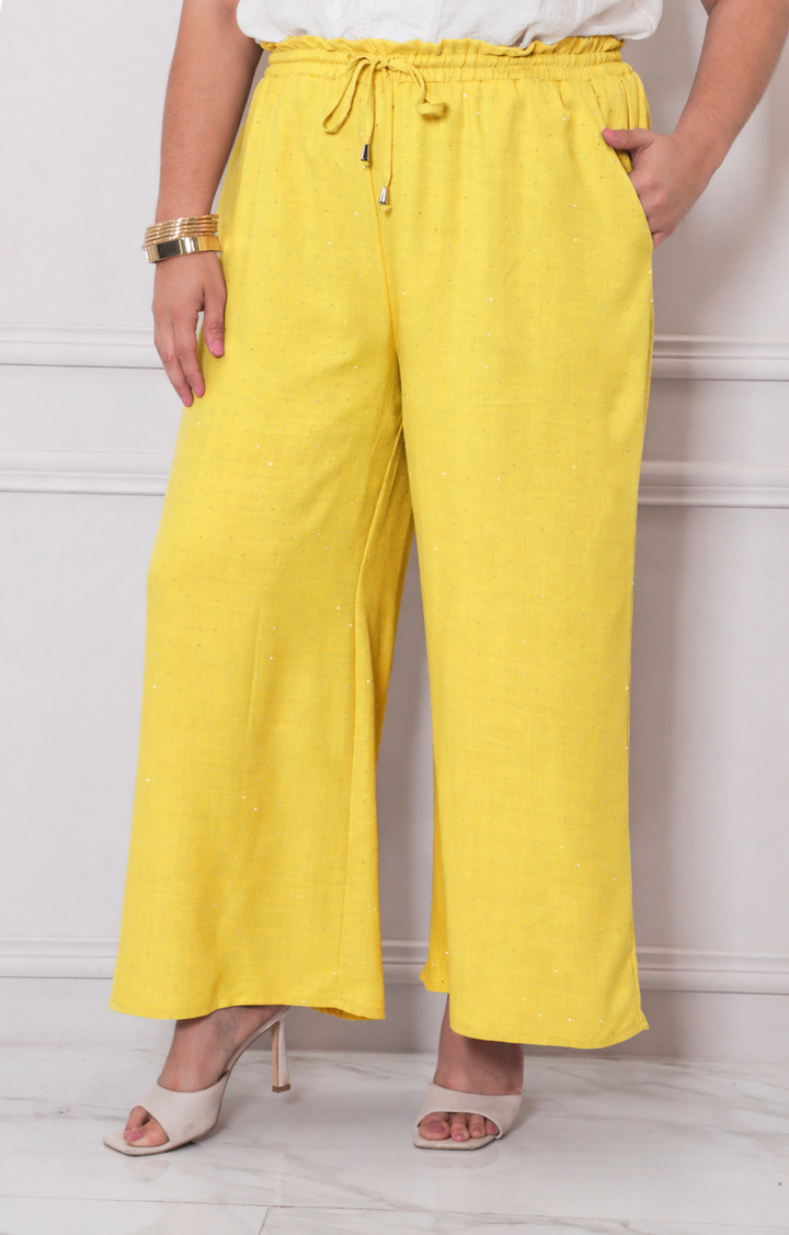 Pantalòn liso con elàstico - PANTALON CURVY Boutiquemirel 
