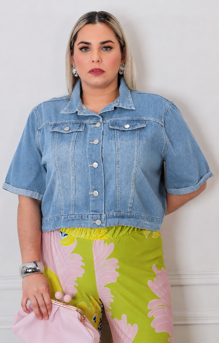 Blusa de mezclilla