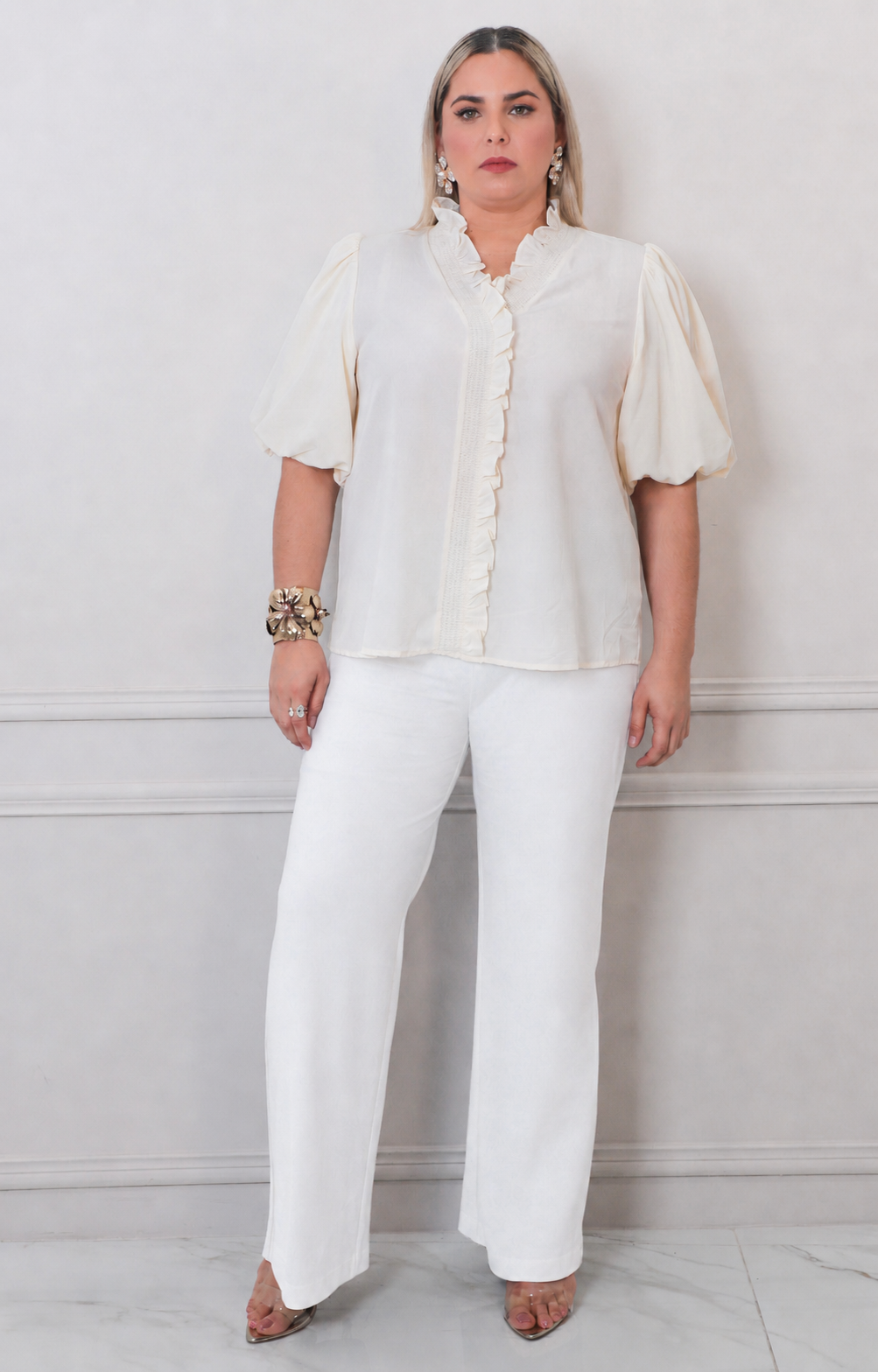 Pantalòn recto - PANTALON CURVY Boutiquemirel 