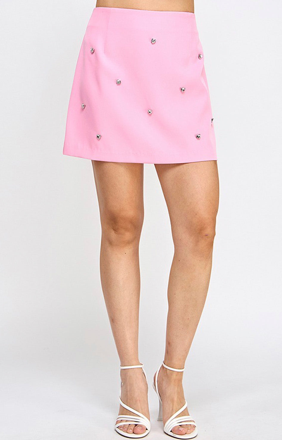 berta Falda rosa con brillo - FALDA REGULAR Boutiquemirel 