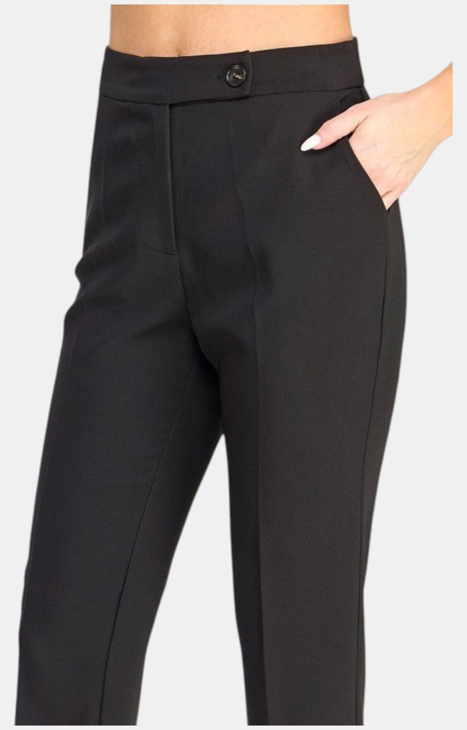 Pantalón negro recto - PANTALON Boutiquemirel 