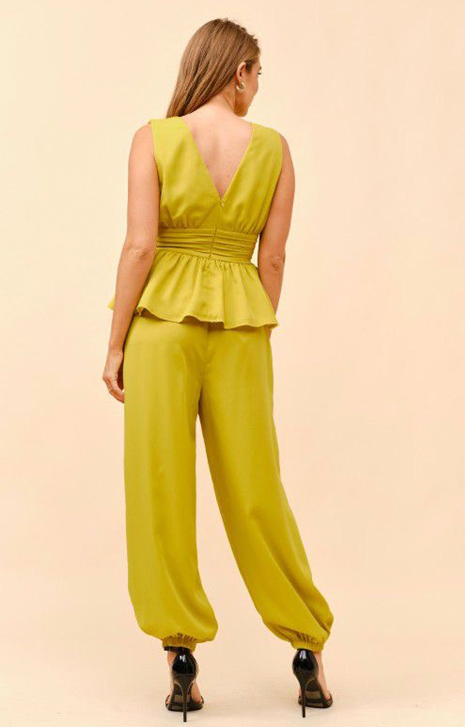 Conjunto verde tipo pleplum - CONJUNTO REGULAR Boutiquemirel 