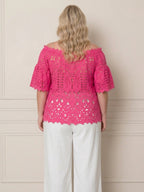 Blusa Guipiur - BLUSAS CURVY Boutiquemirel 