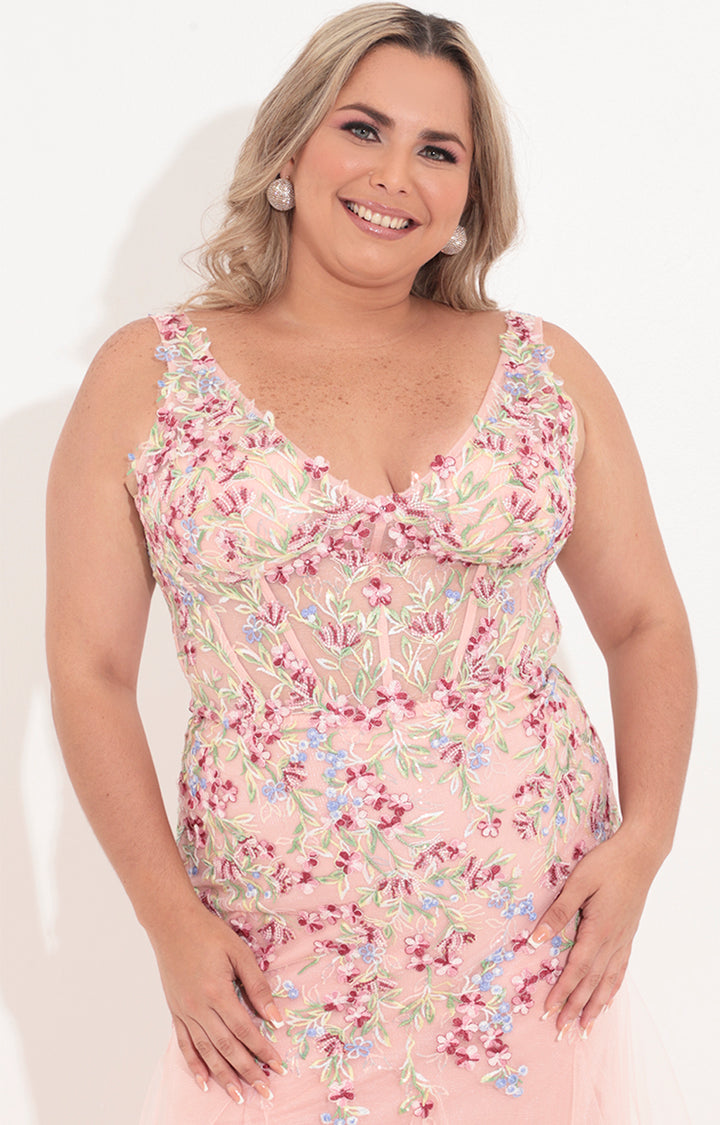 Vestido palo de rosa de gala - VESTIDO Boutiquemirel 