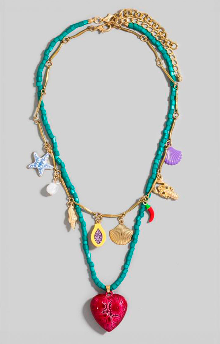 Collar doble multicolor - COLLAR Boutiquemirel 