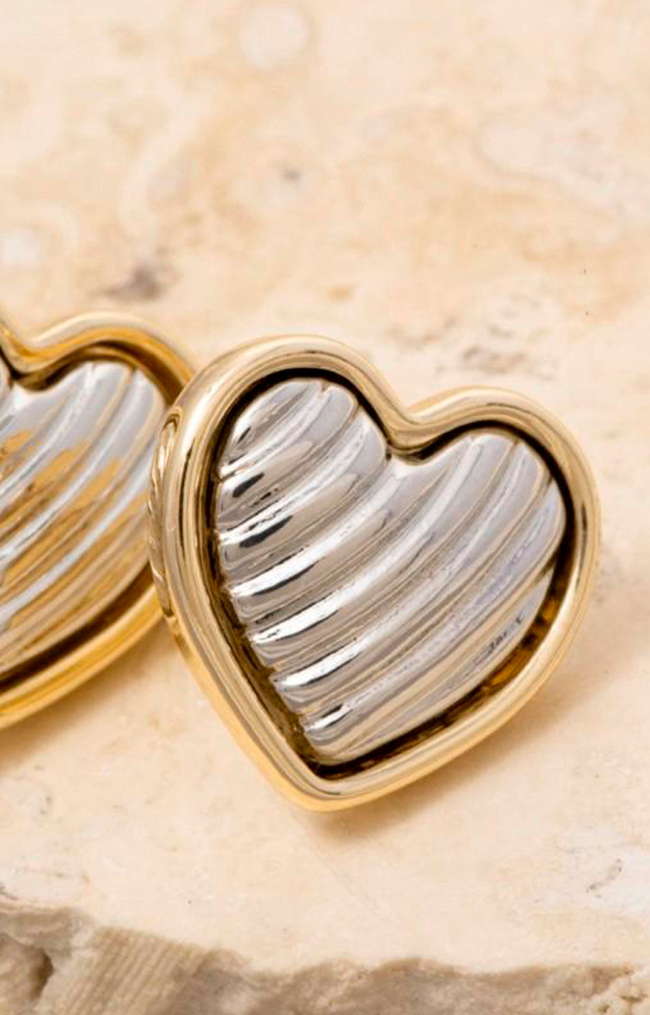 Aretes de corazón plata - ARETE Boutiquemirel 