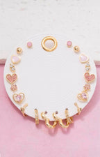 Aretes dorados de corazòn - ARETE Boutiquemirel 
