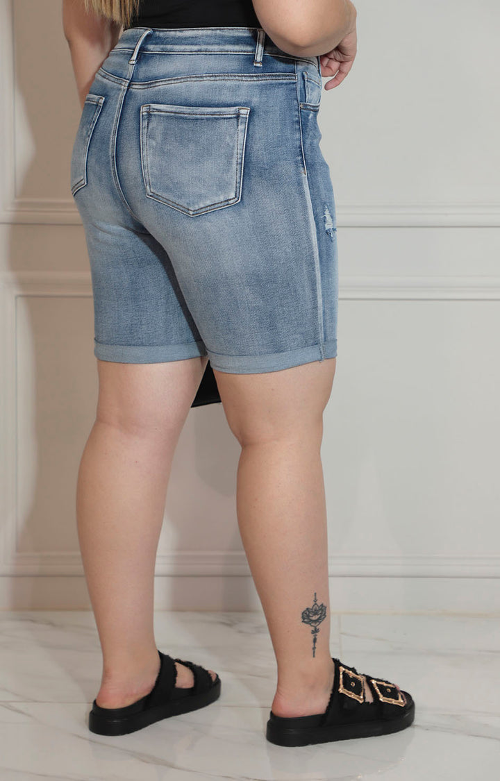 Capri de mezclilla azul claro - CAPRI XL Boutiquemirel 