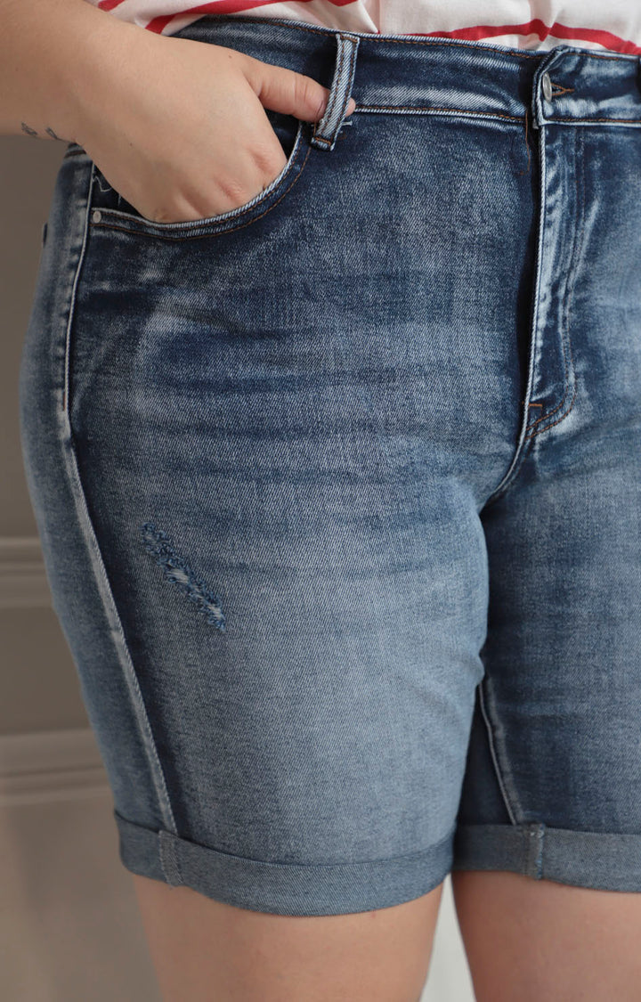 Capri de mezclilla azul claro - CAPRI XL Boutiquemirel 