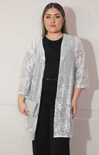 Kimono plata con lentejuela - KIMONO Boutiquemirel 