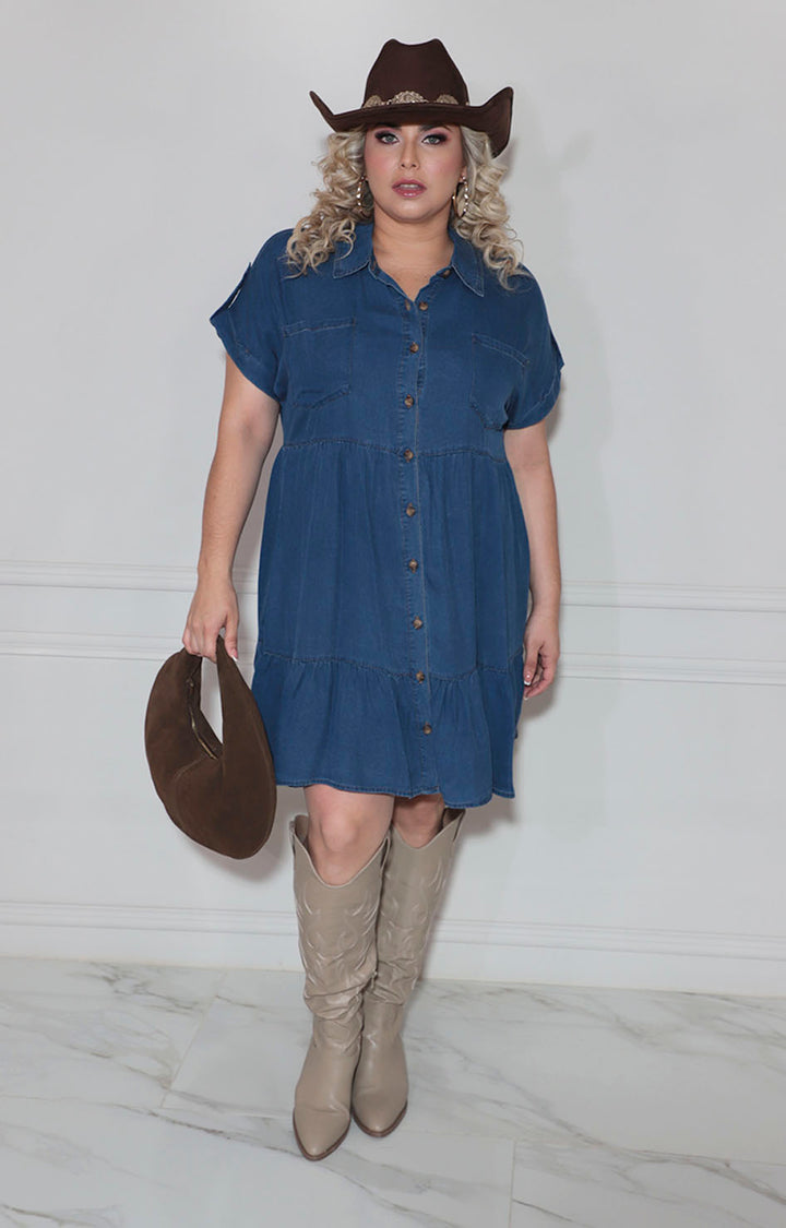 Vestido de mezclilla - VESTIDO XL Boutiquemirel 