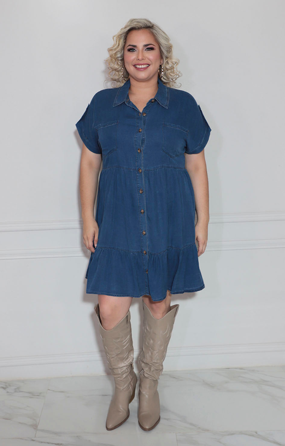 Vestido de mezclilla - VESTIDO XL Boutiquemirel 