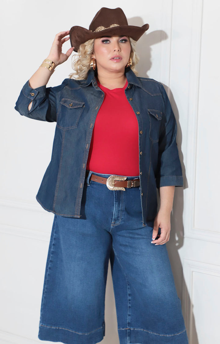 Blusa de mezclilla - BLUSA XL Boutiquemirel 