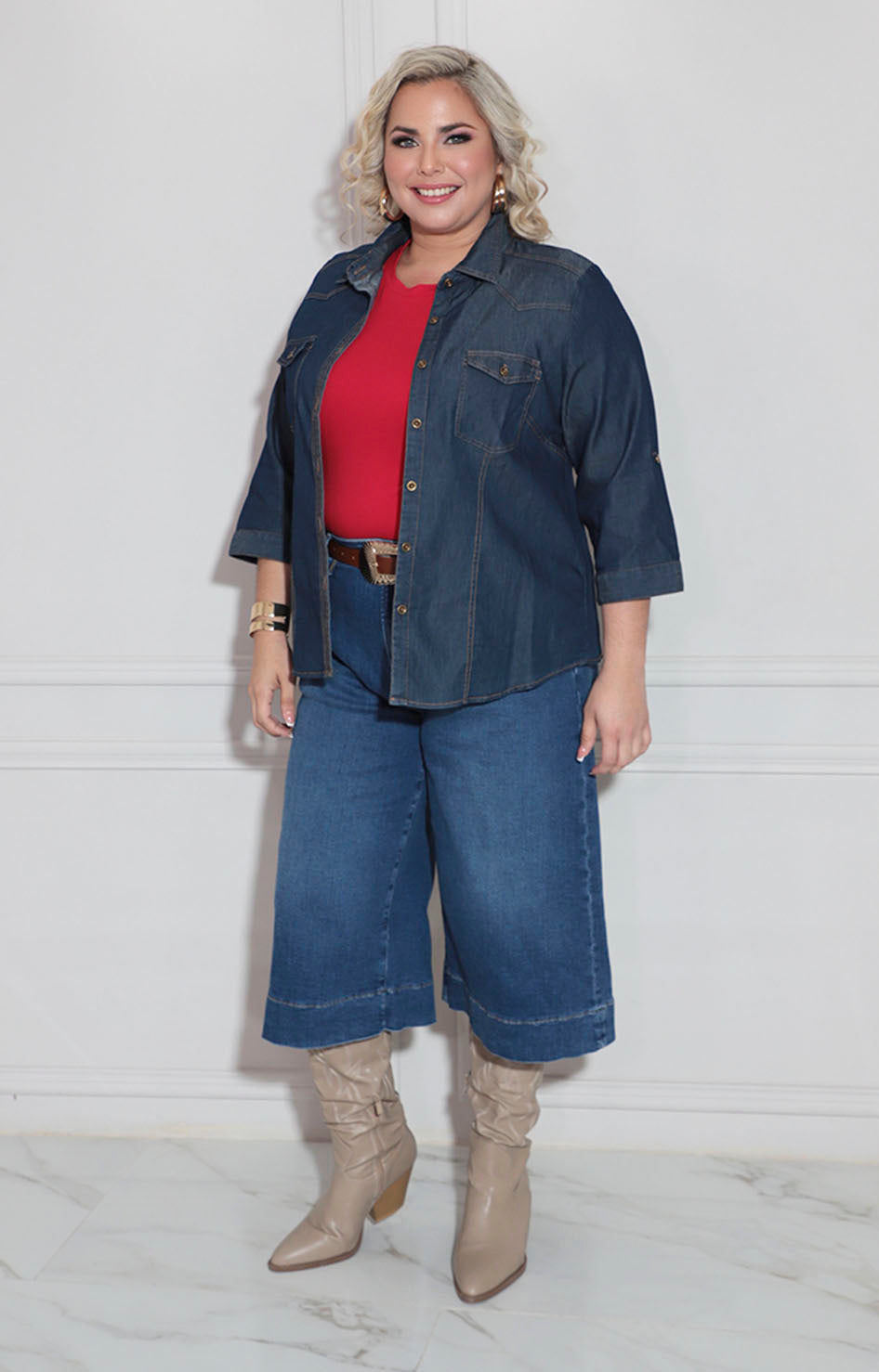 Blusa de mezclilla - BLUSA XL Boutiquemirel 