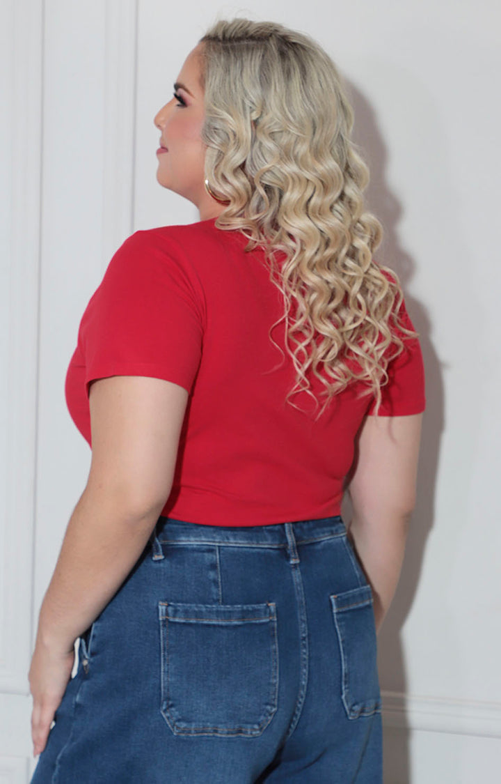 Pantiblusa roja - BLUSA XL Boutiquemirel 