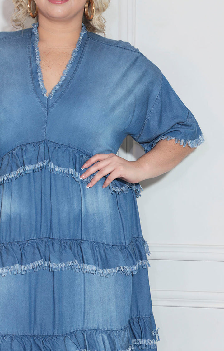 Vestido de mezclilla - VESTIDO Boutiquemirel 