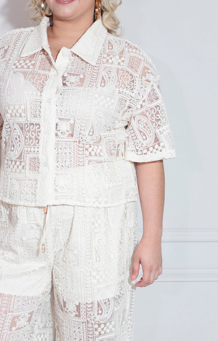 Conjunto beige de encaje - CONJUNTO XL Boutiquemirel 