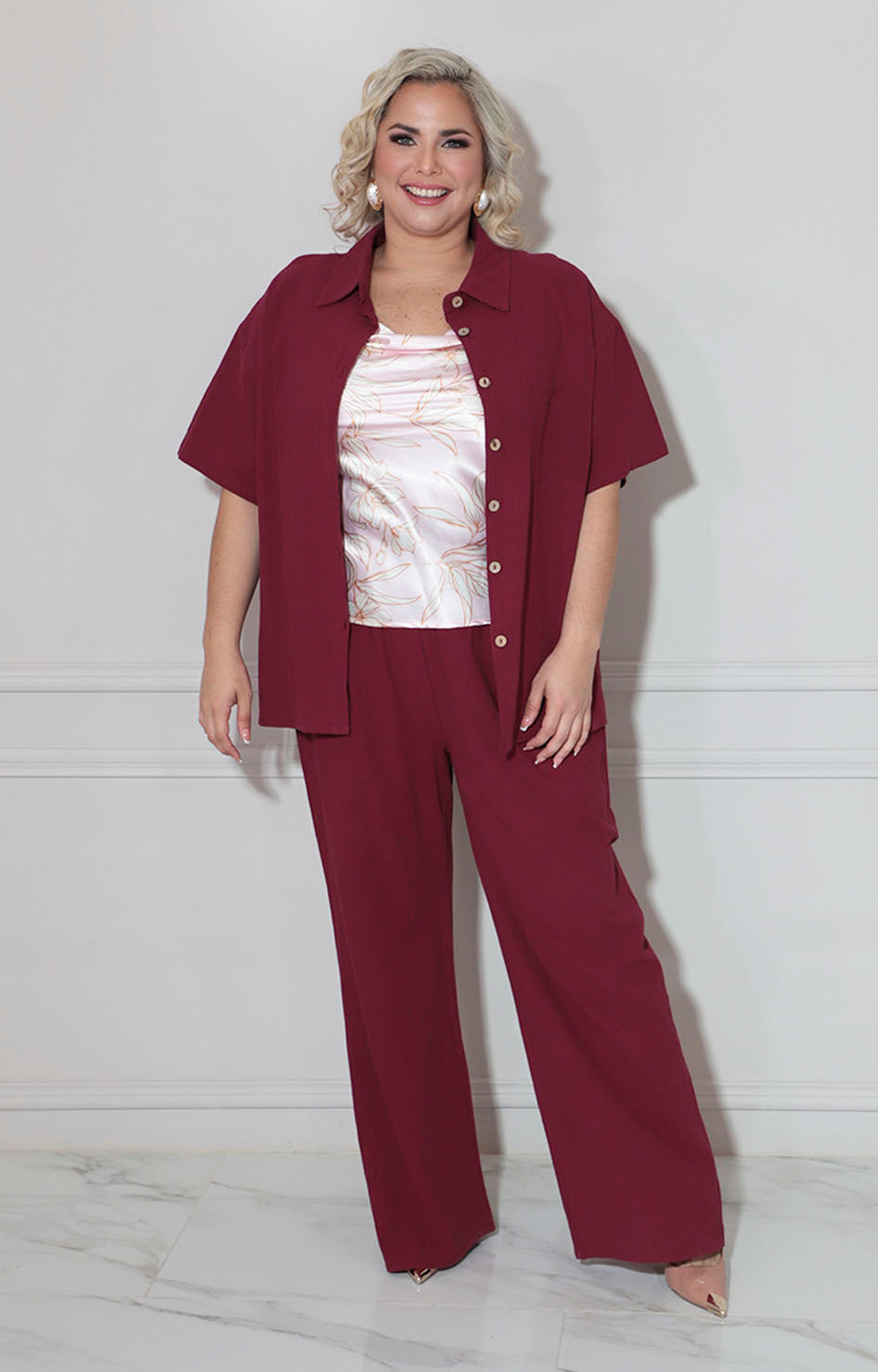 Conjunto vino - CONJUNTO XL Boutiquemirel 