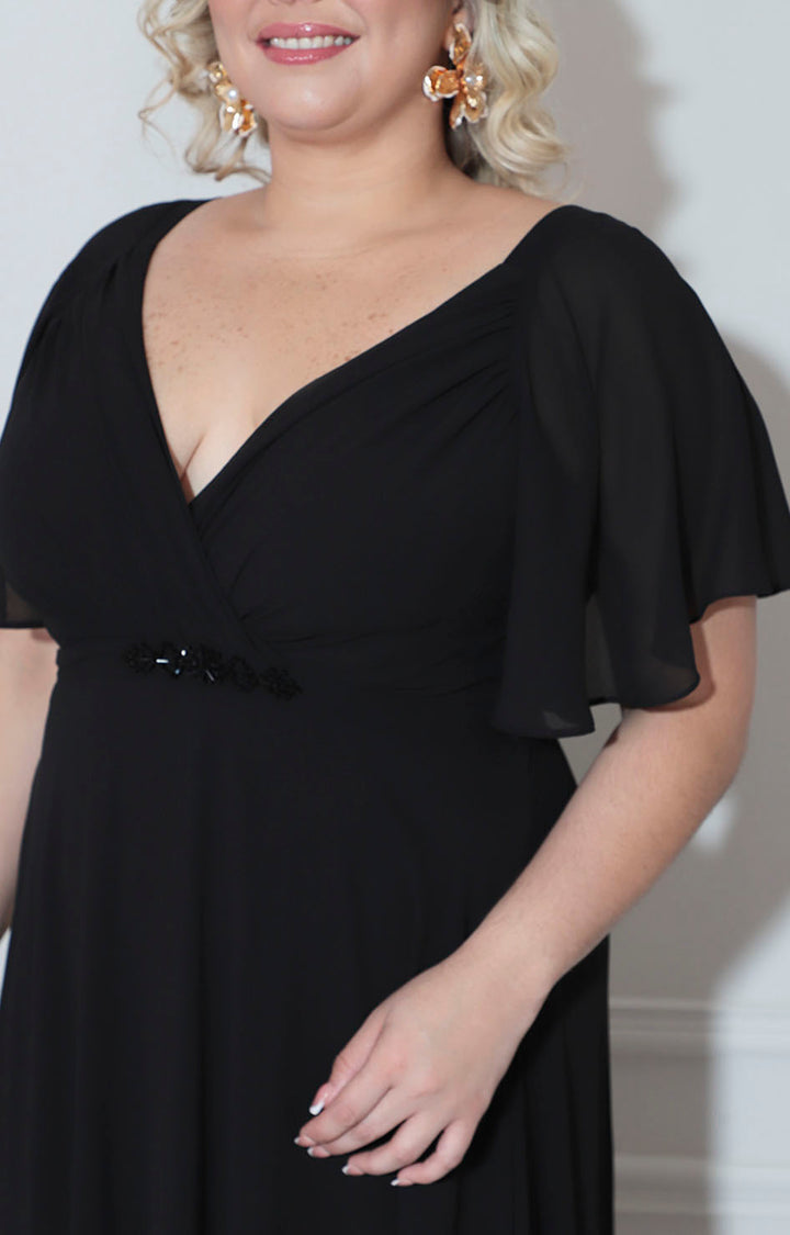 Vestido de gala negro - VESTIDO XL Boutiquemirel 