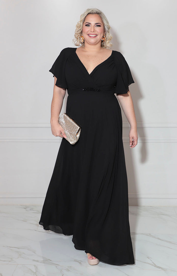 Vestido de gala negro - VESTIDO XL Boutiquemirel 