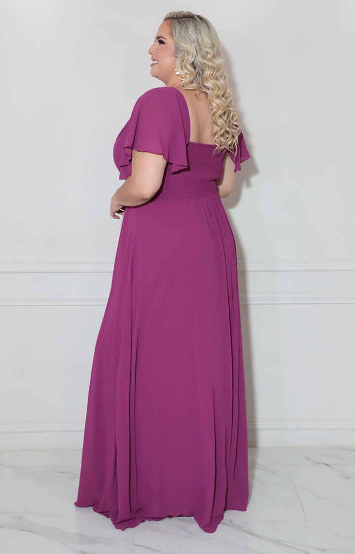 Vestido de gala magenta - VESTIDO XL Boutiquemirel 