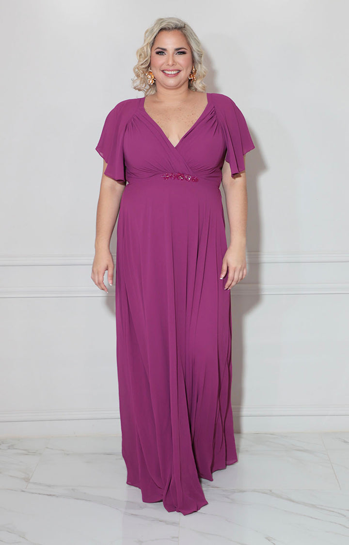Vestido de gala magenta - VESTIDO XL Boutiquemirel 