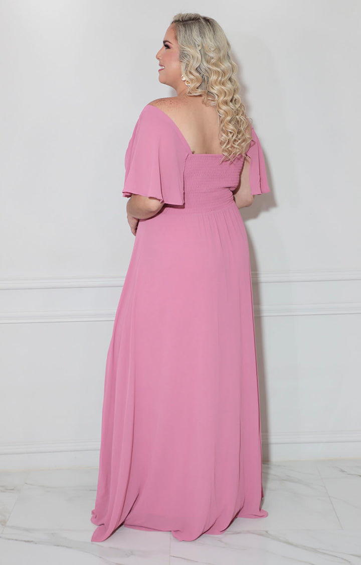 Vestido de gala rosa - VESTIDO XL Boutiquemirel 
