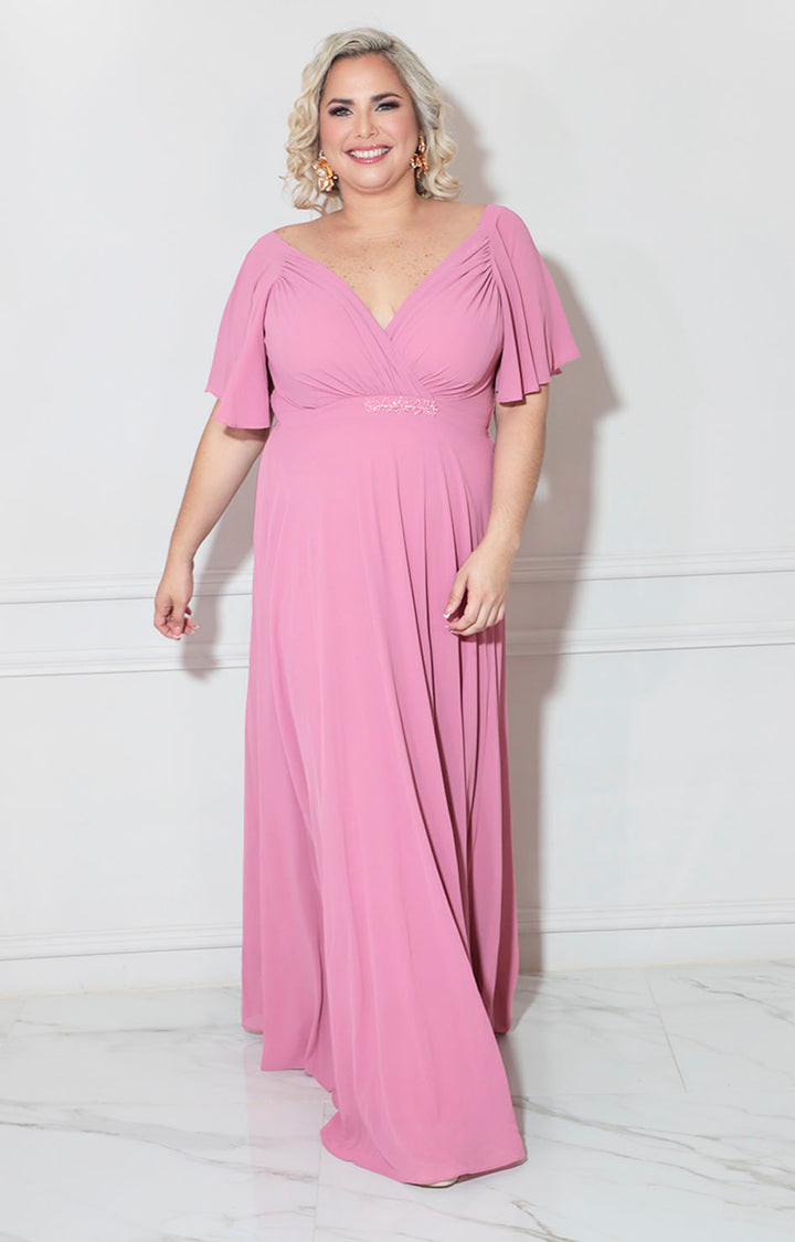 Vestido de gala rosa - VESTIDO XL Boutiquemirel 