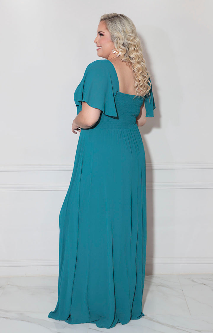 Vestido de gala verde - VESTIDO XL Boutiquemirel 