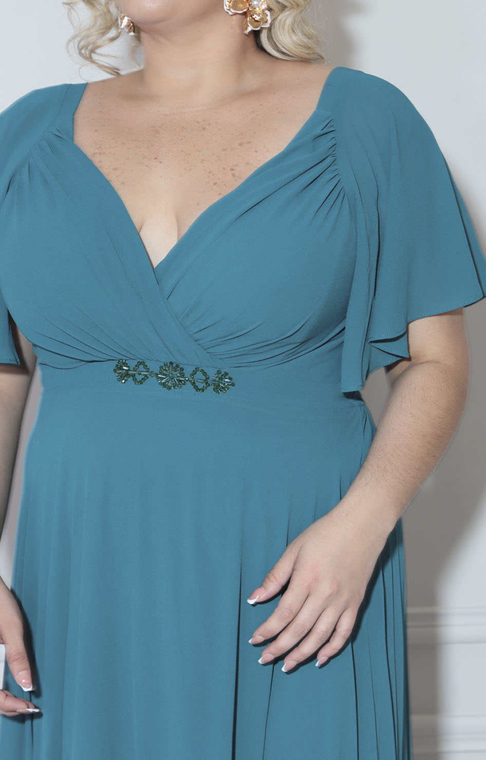 Vestido de gala verde - VESTIDO XL Boutiquemirel 