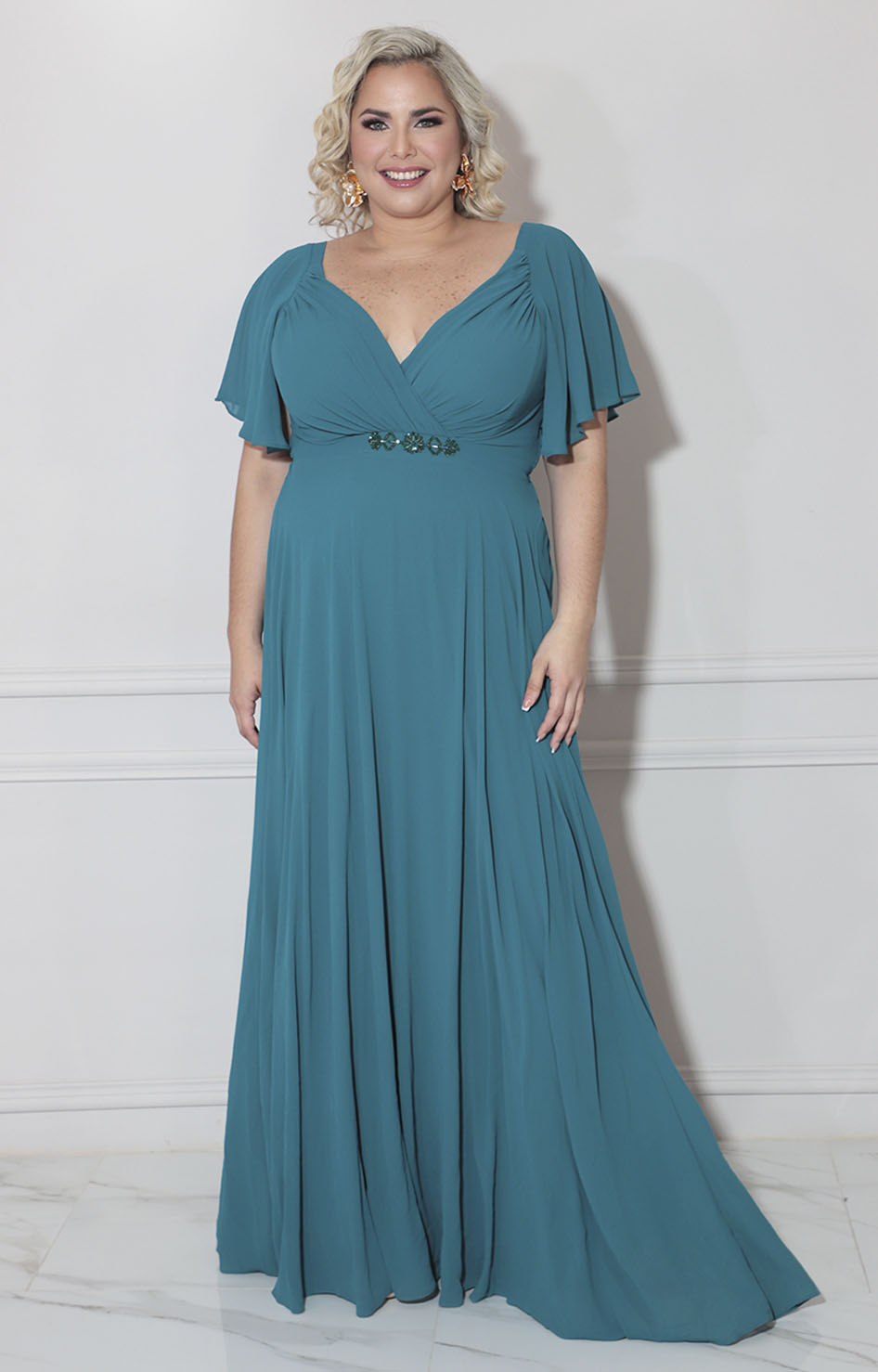 Vestido de gala verde - VESTIDO XL Boutiquemirel 
