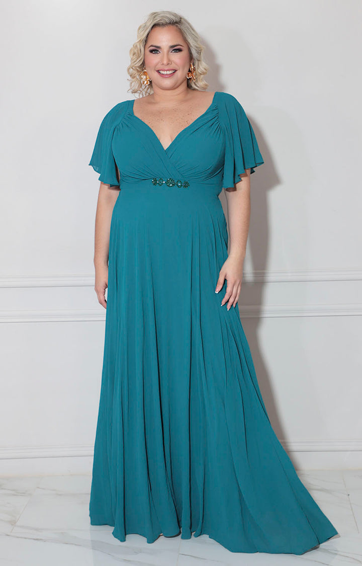 Vestido de gala verde - VESTIDO XL Boutiquemirel 