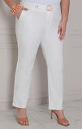Pantalòn recto con hebilla - PANTALON CURVY Boutiquemirel 