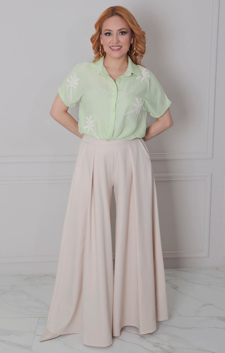 Blusa amarilla de botones - BLUSAS REGULAR Boutiquemirel 